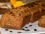 Breadcake à la patate douce et aux graines de courge