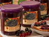 Confiture de cassis-groseilles