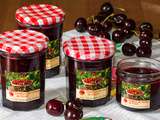 Confiture de cerises noires au Kirsch