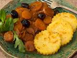 Daube de carottes et polenta