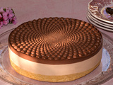 Entremet pommes caramel