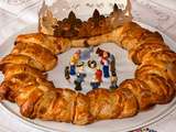 Galette des rois en couronne