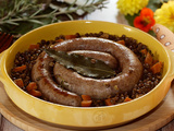 Lentilles et saucisse de Toulouse