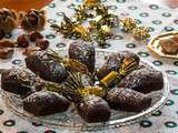 Minis fondants chocolat et marrons