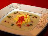 Potage de chou-fleur et chantilly au curry