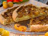 Tarte rustique aux mirabelles à la crème d’amande