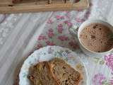 Gâteau aux pommes, fondant, peu sucré et Vegan