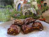 Bouchées de céréales au chocolat, avoine complète, noisettes, blé complet de chocolat