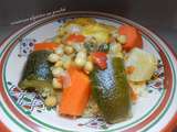 Couscous algérien au poulet