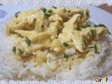 Filets de poulet au curry