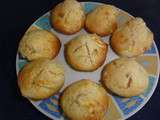 Muffins pomme et noix