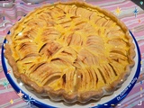 Tarte aux Pommes et aux Amandes