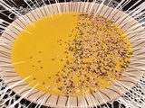 Velouté de Carottes et Lentilles Corail au Chèvre