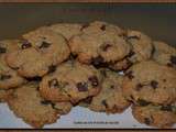 Cookies aux noix et chunks de chocolat