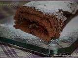 Gâteau roulé à la confiture de griottes