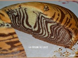 Gâteau zébré