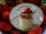 Panna cotta citron et huile d'olive