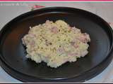 Risotto de chou-fleur au jambon