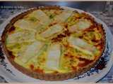 Tarte aux poireaux et feta