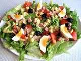 Salade au basilic