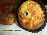 Muffin et mini cake salés