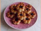 Petites fleurs à la polenta et à la noix de coco