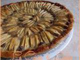 Tarte aux pommes et flan de marron