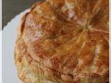 Galette poire chocolat à la frangipane