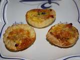 Mini quiches de poulet au curry