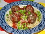 Spaghettis aux boulettes