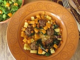 Couscous aux boulettes de merguez