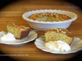 Gâteau aux pommes à la crème sure