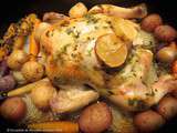 Poulet entier aux herbes d’automne