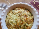 Quiche sans croûte aux légumes de septembre