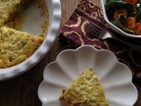 Quiche sans croûte aux saucisses