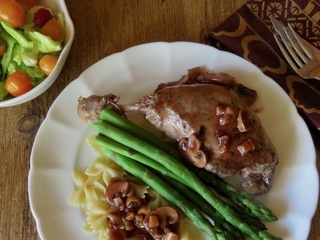 Sauce aux figues et au porto pour canard confit