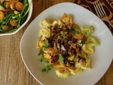 Tortellinis au fromage, sauce à l’italienne, prise deux