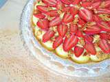 Tarte aux Fraises Amandine