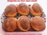 Beignets au four sans oeufs