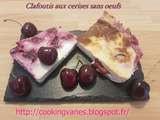 Clafoutis aux cerises sans oeufs