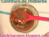 Confiture de rhubarbe