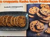 Sablés croquants Kasha façon Frédéric Bau