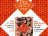 Conférence exceptionnelle à Lille et Pur cacao – dédicace