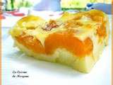 Clafoutis abricots et fleur d'oranger