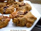 Cookies au beurre de cacahuète et aux Mars