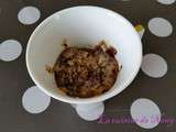 Mug cake facon crumble au pomme