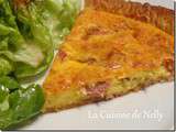 Tarte au Cantal et Jambon d'Auvergne