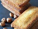 Financiers amandes et noisettes