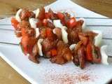 Brochettes de dinde