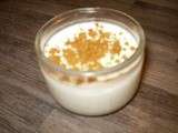 Panna cotta à la vanille et spéculoos